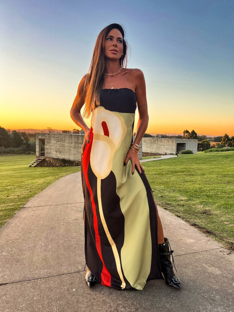Vestido Tulipe tomara que Caia - Pimpnella