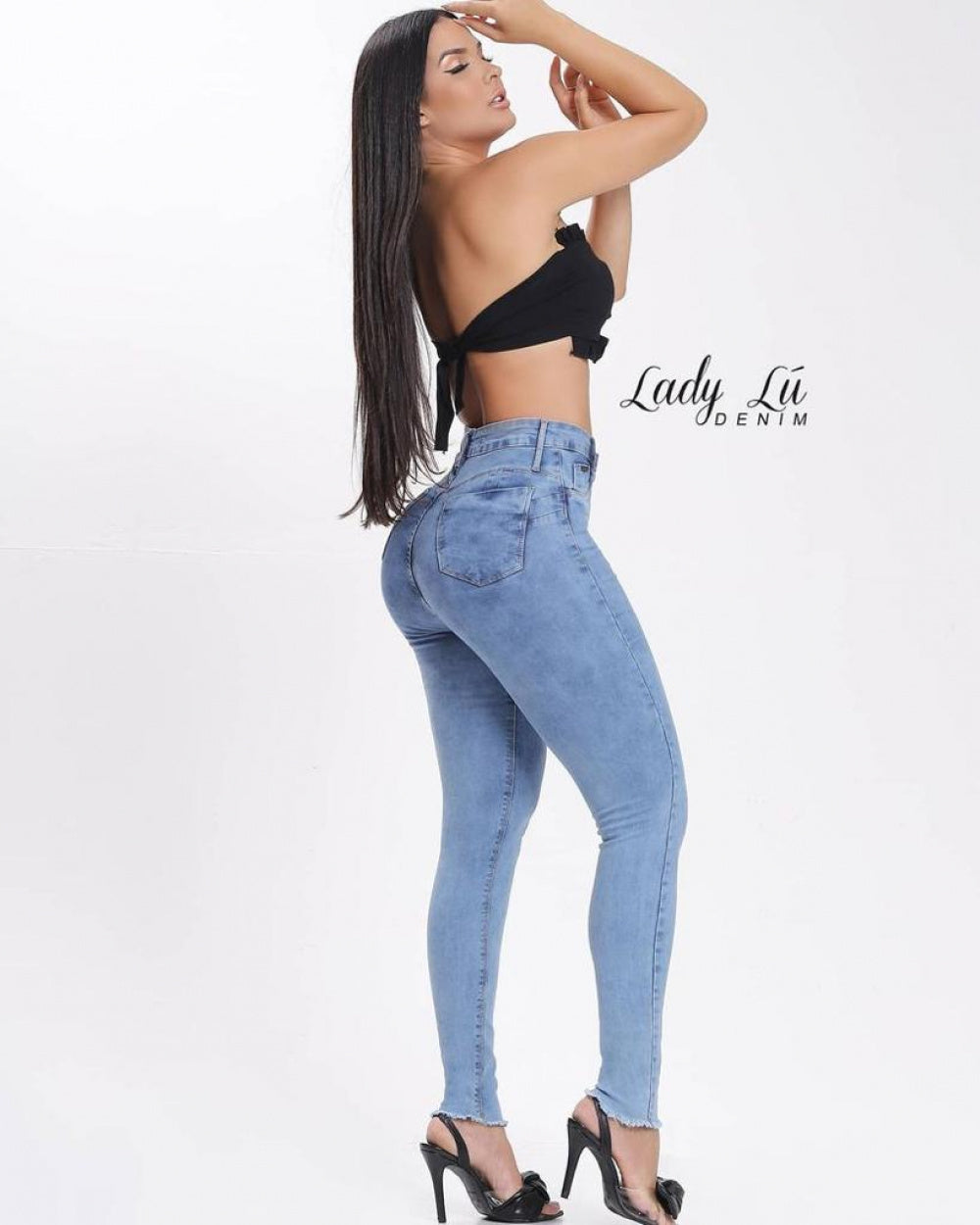 Calça Skinny Destroyed Samara - Lady Lú