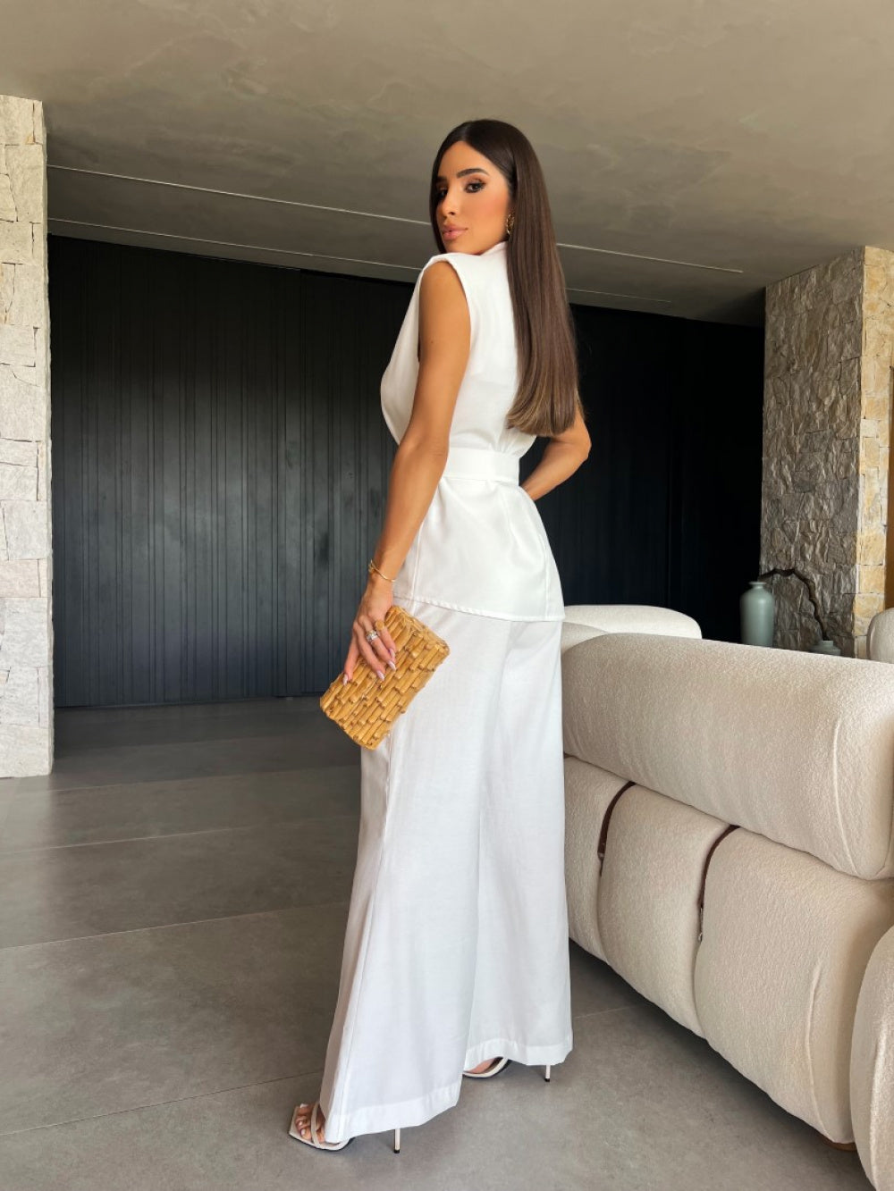 Conjunto Zurich Off White - Pimpnella