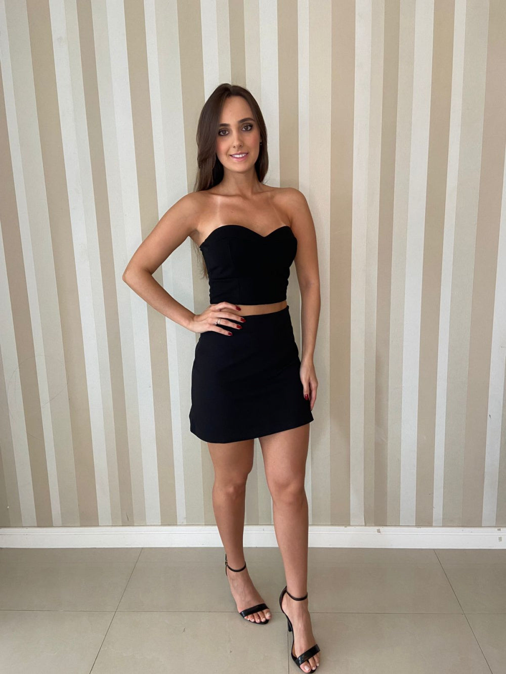 Corselet Amanda - Flor linda