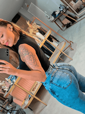 Calça Wide Leg Elastic Maria Carolina – Lady Lú