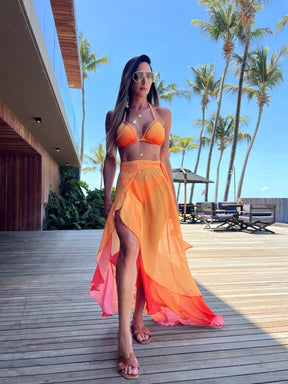 Conjunto biquini e saia Kenoa - Pimpnella