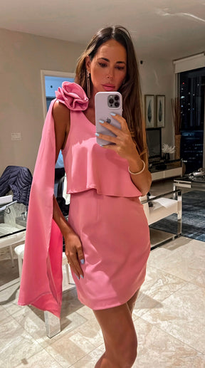 Vestido Puente rosa - Pimpnella
