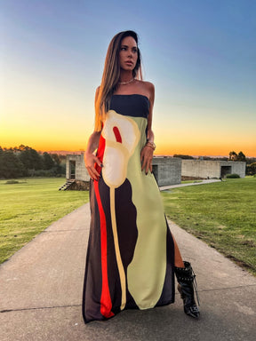 Vestido Tulipe tomara que Caia - Pimpnella